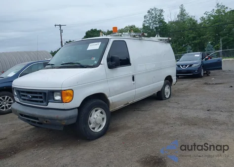 2007 Ford E-250 Commercial/Recreational z USA, uszkodzony, nr VIN 1FTNE24L57DA39323